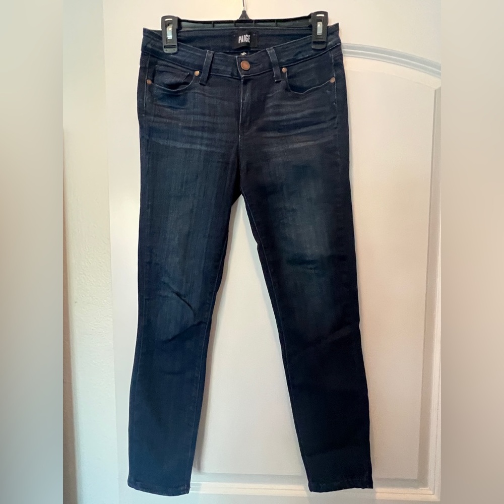 Paige Verdigo drop jeans size 27